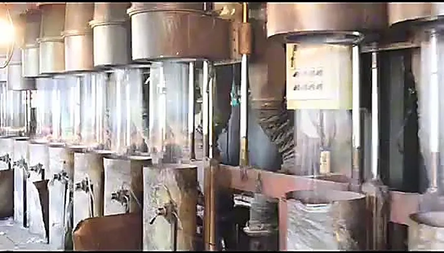 Recycled T/R yarn spinning line